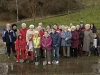 Replacement cherry tree planting 26.1.08. (Photo - Edinburgh Evening News)